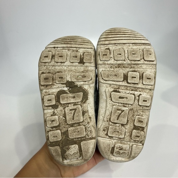 See Kai run black & white sneakers toddlers size 7 casual activewear athletic - Picture 9 of 9
